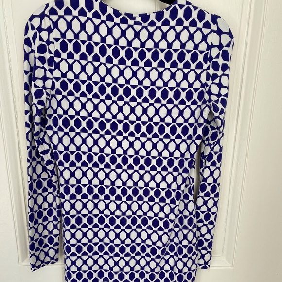 Diane von Furstenberg Casual Dress, Sz 4 - Picture 2 of 5